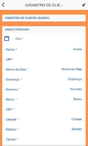 Cartão da Visão Screenshot 1