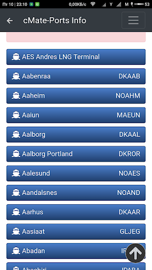 Ports Info (Demo) Screenshot 1