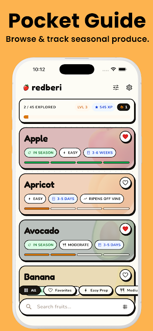 Redberi: Fruit & Produce Guide Screenshot 1