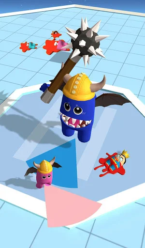 Imposter Smashers 2 - cute survival io games Screenshot 1