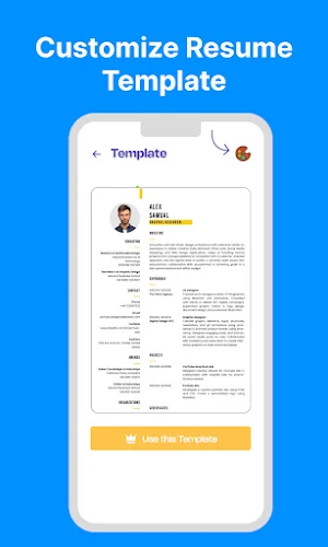 My Perfect Resume, CV Template Screenshot 2