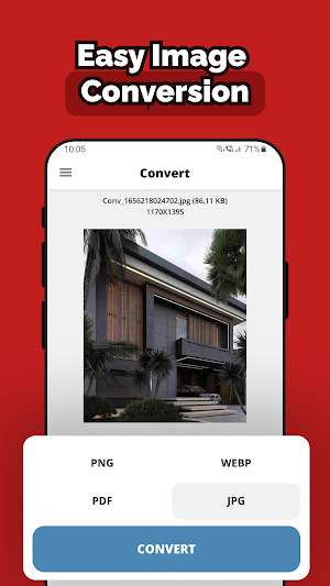 Image Converter - PNG JPG PDF Screenshot 2