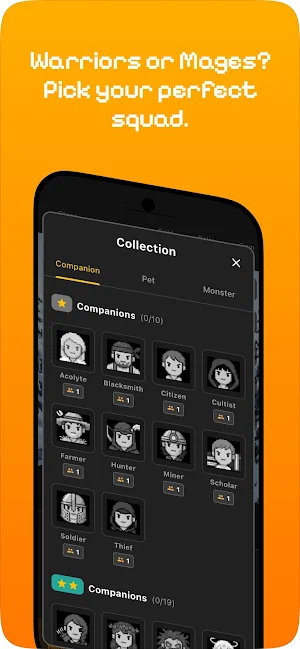 Pixel World: Idle Merge RPG Screenshot 2
