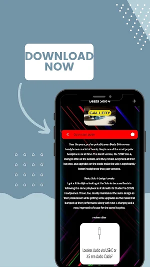 Beats Solo 4 user guide Screenshot 1