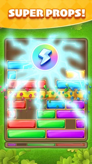 Garden Cube Dropuzzle2:Help it Screenshot 3
