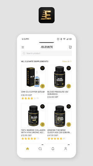 Elevate Supplements Screenshot 1
