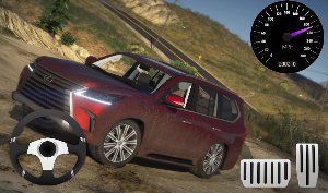 City SUV Off road Lexus LX 570 Parking Screenshot 1