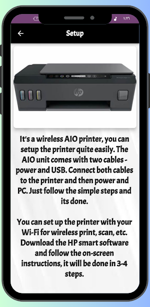 Hp smart tank 515 guide Screenshot 1