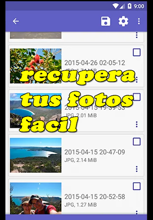 Como recuperar Fotos borradas Screenshot 1