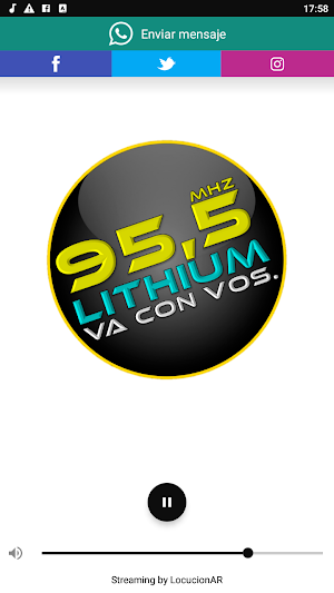 95.5 FM Lithium Screenshot 1