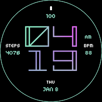 Tosca Purple Lite Watch Face