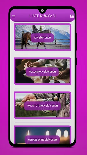 Liste Dünyası Screenshot 1