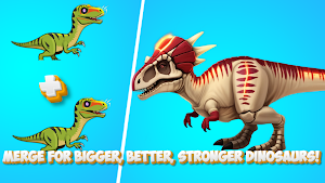 Dino War: Merge & Dominate screenshot 5