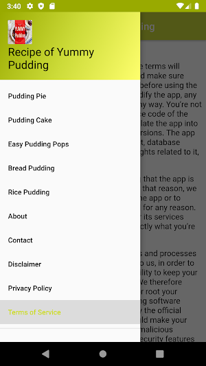Recipe of Yummy Pudding Screenshot 1