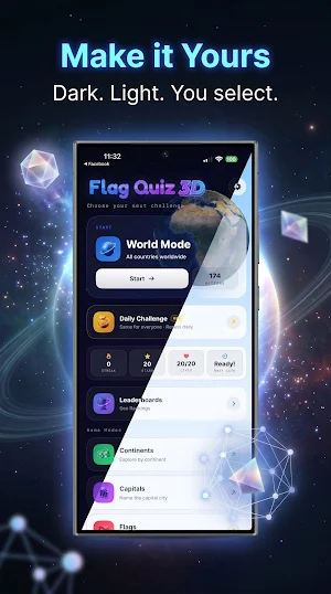 Flag Quiz 3D Screenshot 1