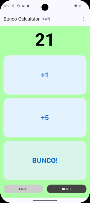 Bunco Calculator Screenshot 0
