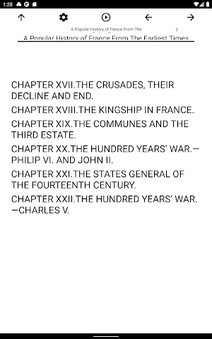 Book, A Popular History of France From The Ea... Screenshot 2