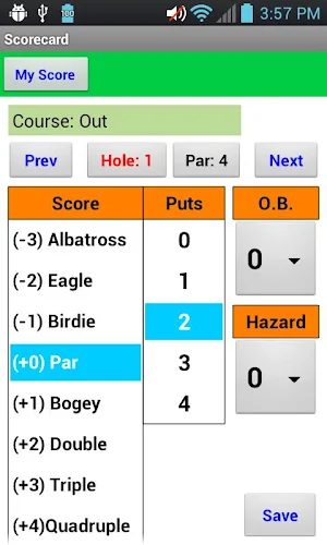 G-CORE Green Caddy Golf Screenshot 3