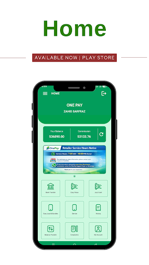 OnePay Digital Wallet Screenshot 2