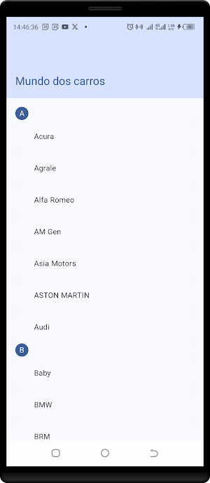 Mundo dos Carros Screenshot 0