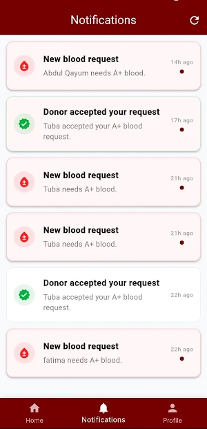 Blood Connect Screenshot 3