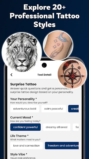 InkVista: AI Tattoo Design Screenshot 3