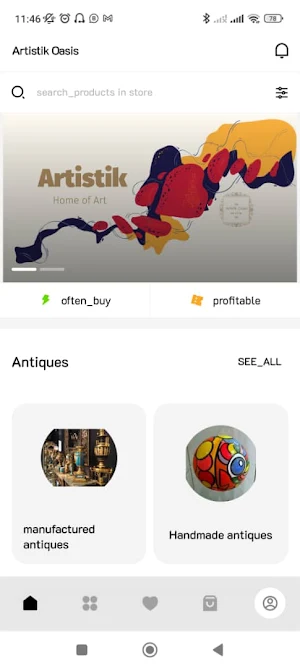 Artistik Oasis Screenshot 0