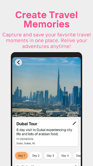 Travelgene Screenshot 1
