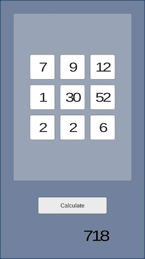 Determinant Calculator Screenshot 1