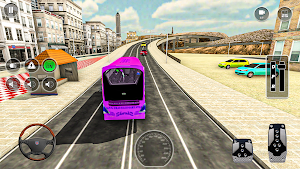 Bus Simulator : 3D Coach Games Screenshot 2