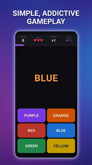 Text Color: Brain Training Screenshot 2