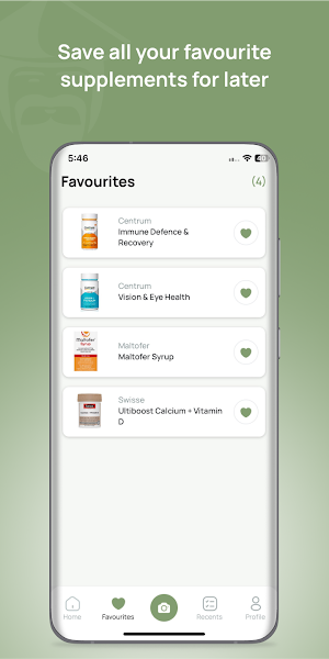 VitaSage - Supplement Scanner Screenshot 2