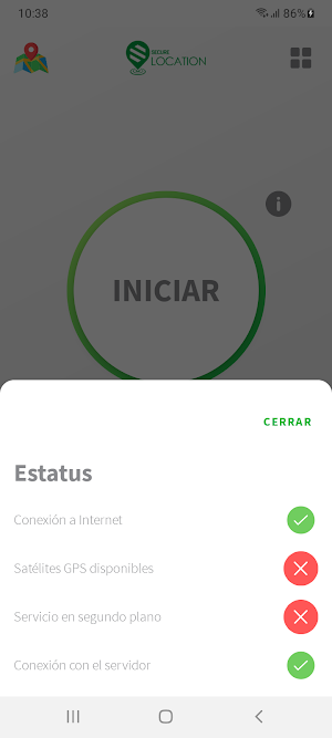 Secure Location Screenshot 1