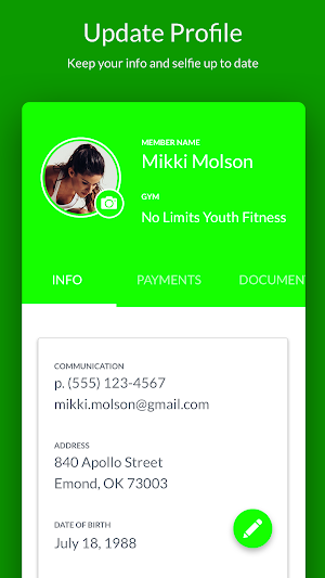 No Limits Youth Fitness Screenshot 2