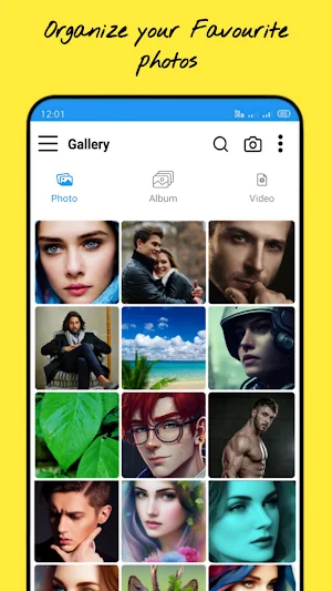 Gallery: Photo vault album pro Screenshot 3