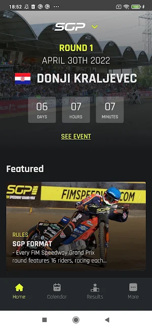 FIM Speedway Screenshot 0