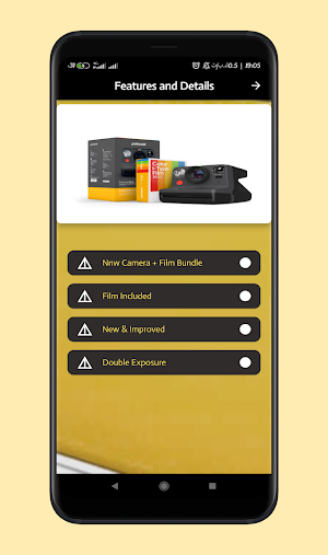 Go2 polariod camera guide Screenshot 1