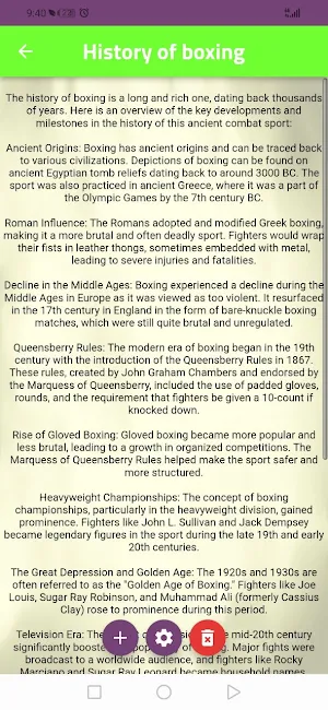 boxing & training at home screenshot 4