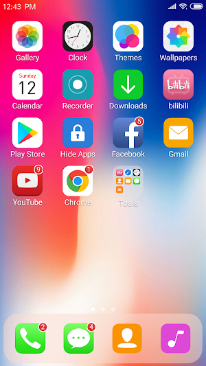 iLauncher for OS 12 - Stylish Theme and Wallpaper Screenshot 0
