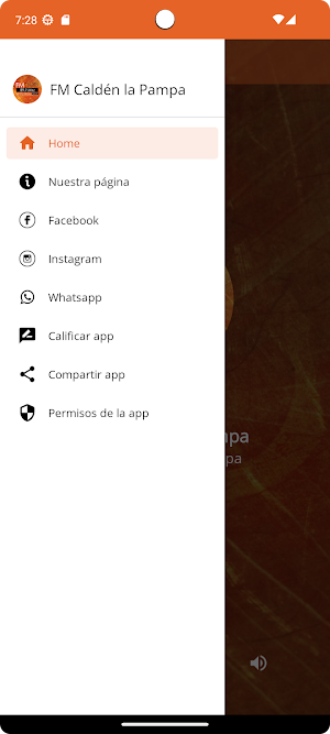 FM Caldén la Pampa Screenshot 2