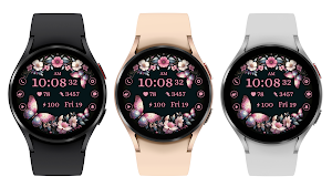 AZ282 Butterfly Watch Face Screenshot 1