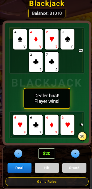 MAGA Blackjack Screenshot 3