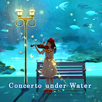 Fantasy Wallpaper Concerto under Water Theme