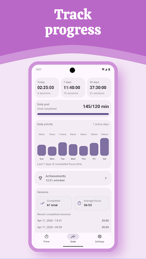 Pomodoro — Pomodoro Timer Screenshot 3