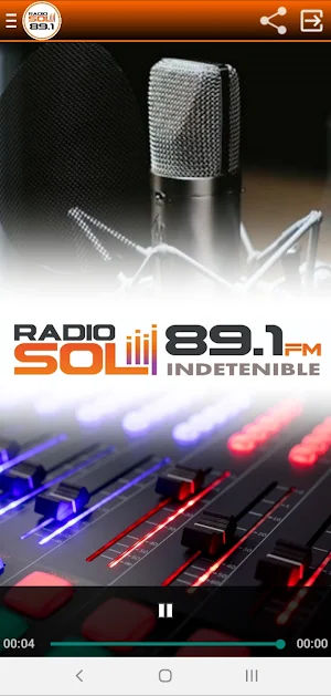 Radio Sol 89.1 FM Screenshot 0