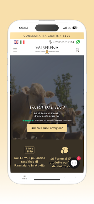 Valserena: Parmigiano Reggiano Screenshot 2