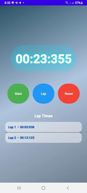 Stopwatch Screenshot 1