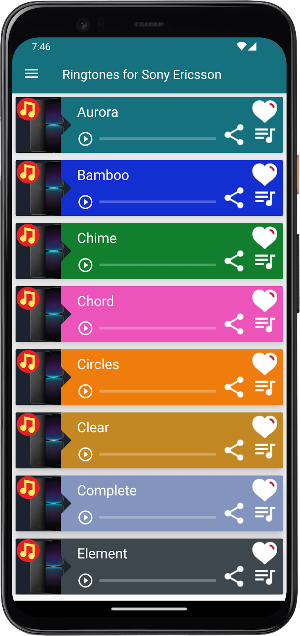 Old Ringtones for Sony Ericson Screenshot 0