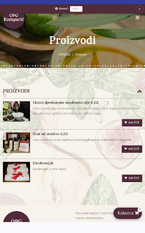 OPG Komparić Screenshot 2