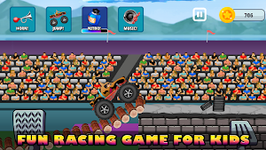 Monster Trucks Kids Hill Game Screenshot 3